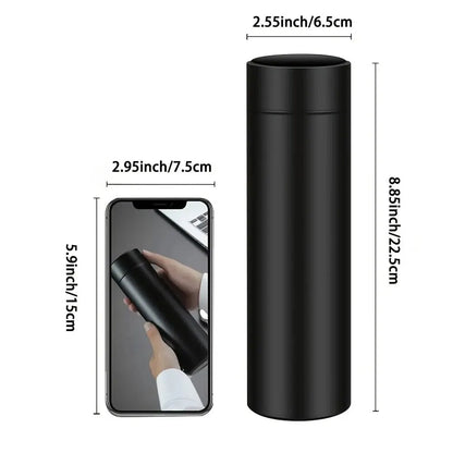 500Ml Creative Smart LED Thermos Bottle Temperature Display Vacuum Flasks Stainless Steel Water Bottle Thermos Cup