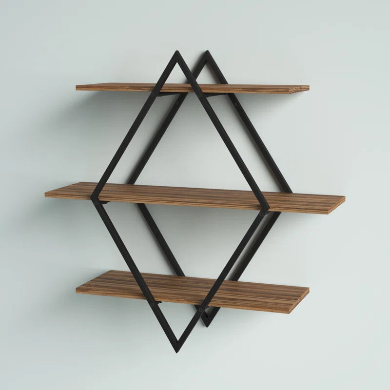 Midland 3 Piece Diamond Tiered Shelf